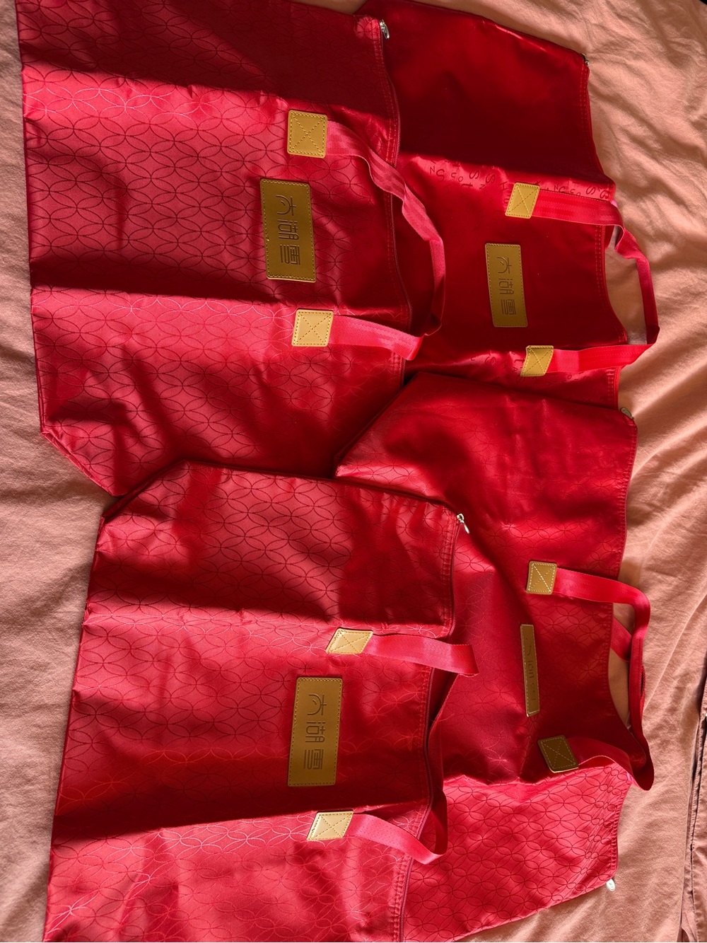 Blanket organization bag 2big + 2medium